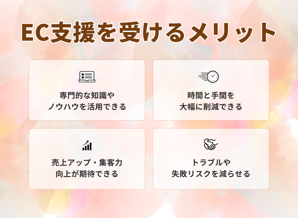 EC支援を受けるメリット